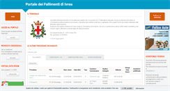 Desktop Screenshot of fallimentiivrea.com
